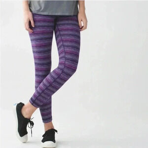 Lululemon High Times Pant Space Dye Twist Ultra Violet Multi  4